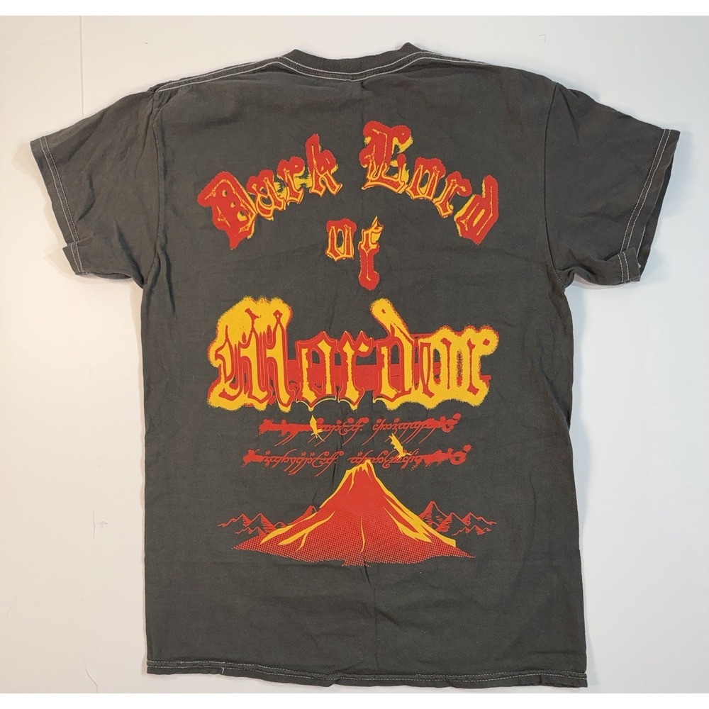 Lord of the Rings Sauron Barad Dur Graphic Tee Small LOTR Movie Shirt